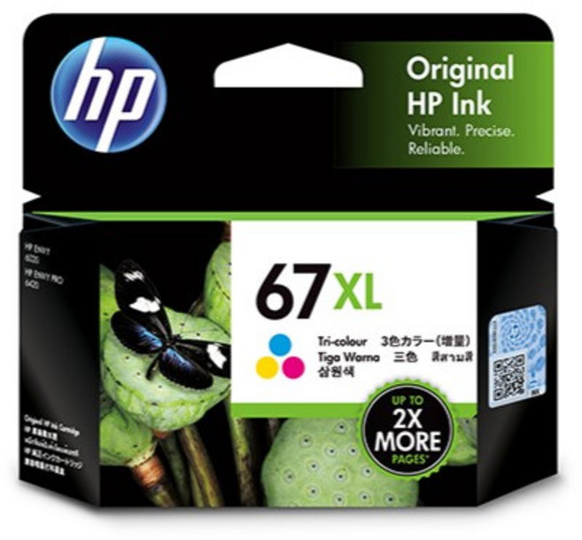 HP 惠普 NO.67XL 3YM57AA 黑色 高容量原廠墨水匣, 彩色, 1個