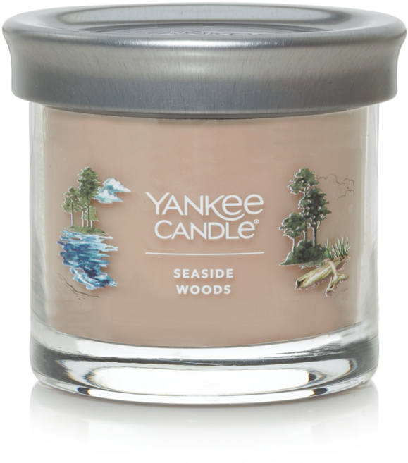 【Yankee Candle 揚基】香氛蠟燭(4.3oz), 1個, 122g, 沿岸漂流木