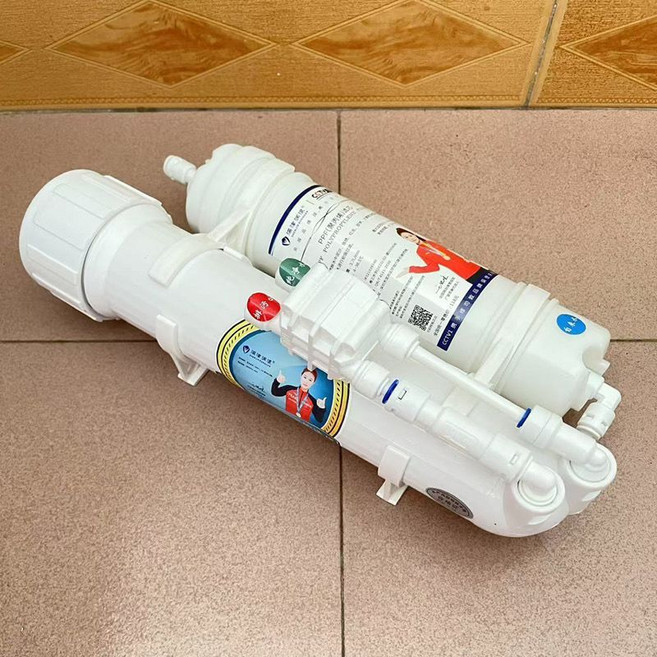 無泵RO反滲透淨水機 家用純水機 100G-200G淨水器, 雙級200g 無泵純水機(啟停 含配件), 雙級200g 無泵純水機(啟停 含配件)