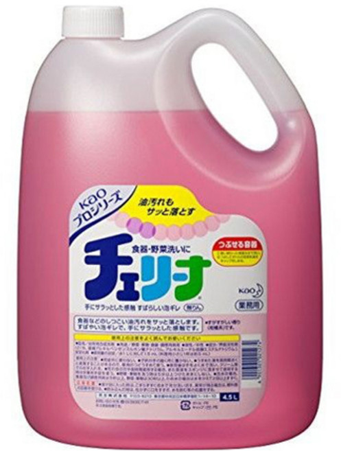 Kao 花王 Cherina 柑橘香洗碗精, 1個, 4.5L