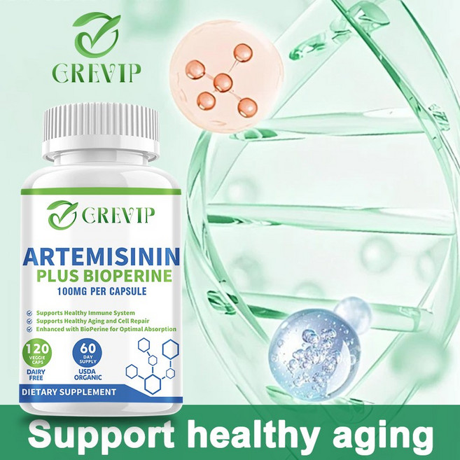 GREVIP Artemisinin Plus Bioperine 膠囊, 120組
