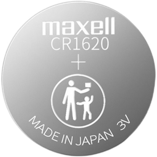 Maxell 鈕扣電池 CR2032 CR2025 CR2016 CR1632 CR1620 日本製 3V, 1顆, Maxell CR1620 日本製 1顆, N/A