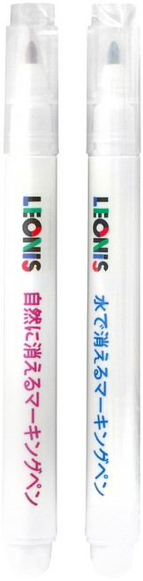 LEONIS 日本製 拼布筆 水消記號筆 91620 氣消筆 裁縫紉 水洗筆 衣服彩色筆 簽字筆 消溶筆, 1個, 10.5cm