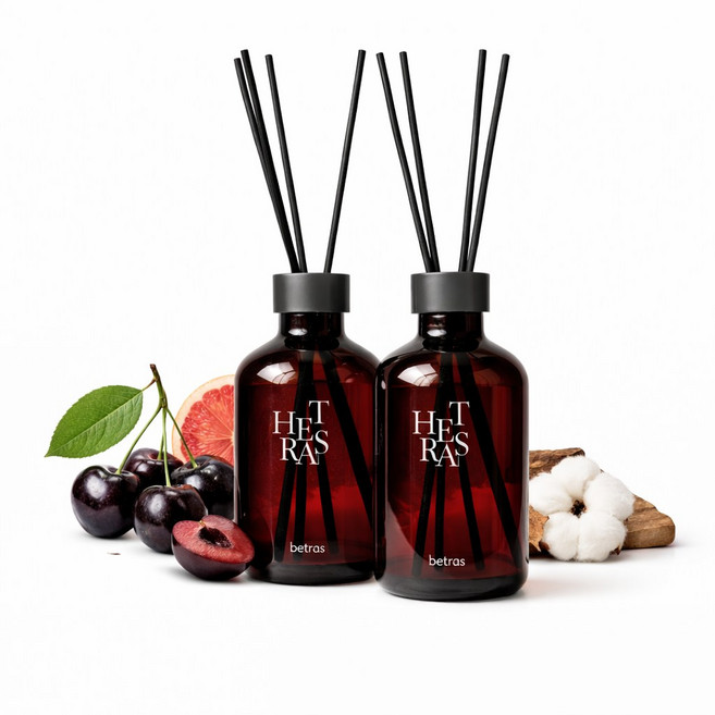 HETRAS 香氛擴香瓶 韓國香氛 500ml 2入, 1組, Hug Soap 皂香
