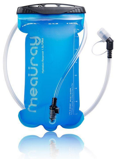 Meijuncab TPU 戶外運動水袋 1.5L/2L/3L 大容量 騎行登山徒步飲水水壺, 1個, 新款1.5L容量加厚TPU水袋