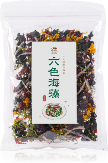 六色海藻, 80g, 1個