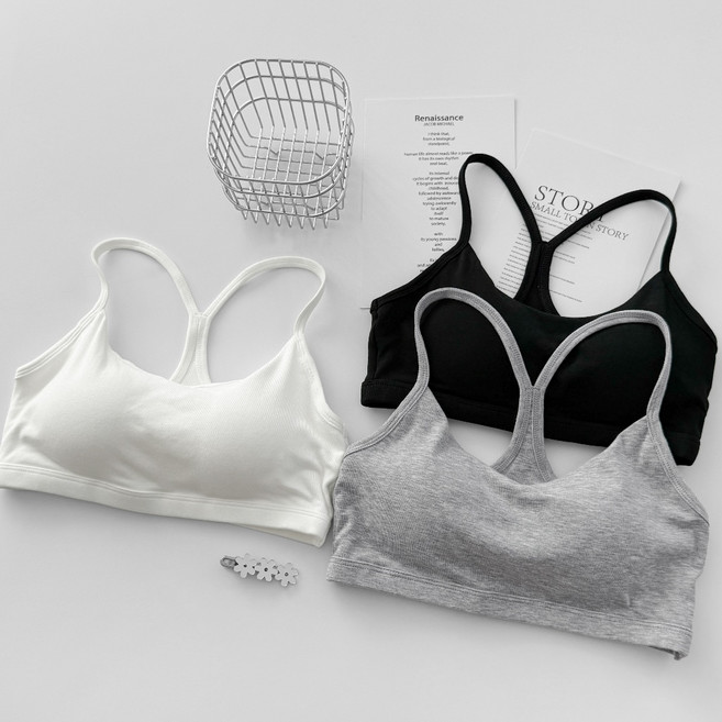 親膚彈力美背運動小可愛 BRA TOP 掛脖上衣 掛脖背心 繞脖上衣