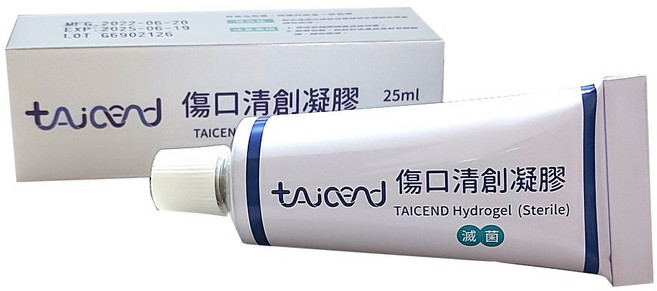 TAICEND 泰陞 傷口清創凝膠(滅菌) 25ml, 25g, 1個