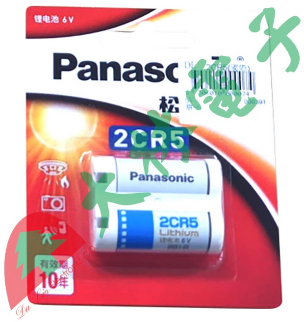 大林電子 6V電池 相機電池 鋰電池 2CR5, 1個