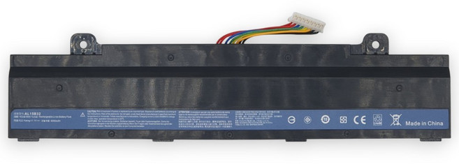 副廠 宏碁 ACER AL15B32 電池 V15 V5-591 V5-591g 筆記型電腦電池, 1個, 變壓器65W-5517 含電源線