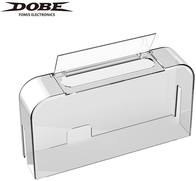 DOBE 攜帶遊戲機保護殼, 透明, 1個, DOBE Switch2/switch 防塵罩 TNS-51127