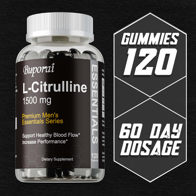 Buporai L-Citrulline 1500 mg 強化血流與表現, 120組
