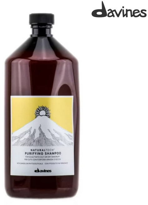 Davines Naturaltech 퓨리파잉 비듬 샴푸 1000ml, 1개, 1L