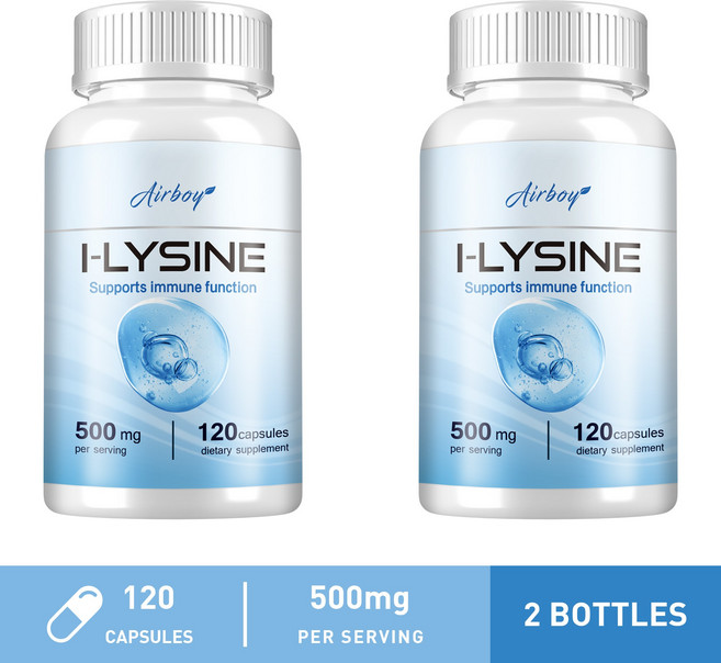 Airboy L-Lysine 膠囊 500mg, 240組