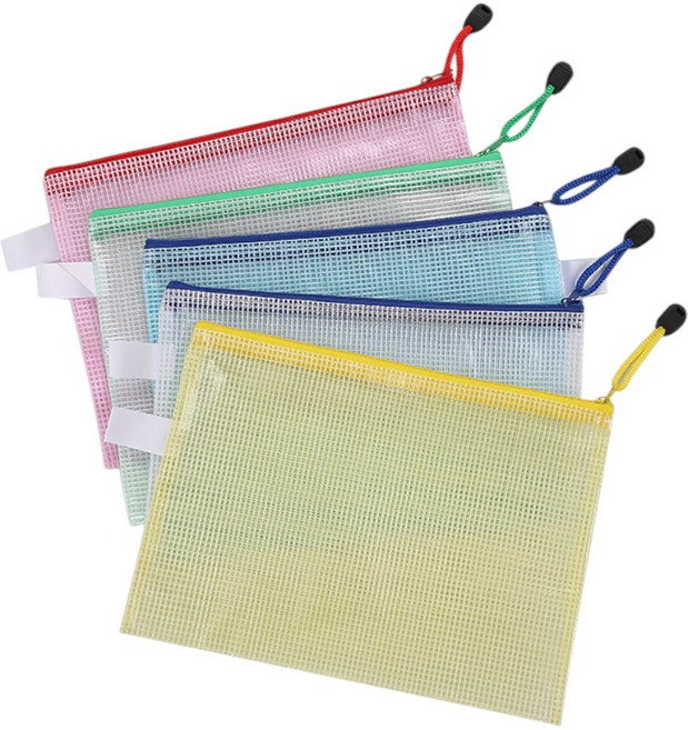 防水耐髒 資料袋 耐用拉鍊, 1入, 拉鍊袋B5【29.5*20.2cm】1入, B5【29.5x20.2cm】