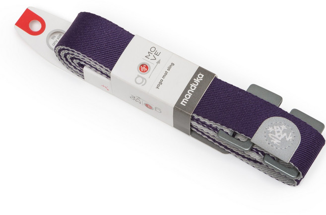 Manduka Go Move系列 雙色輕便型瑜珈墊背帶 適用全尺寸瑜珈墊 可以當做瑜珈繩使用 總代理公司貨 LCYA, Magic, 1個