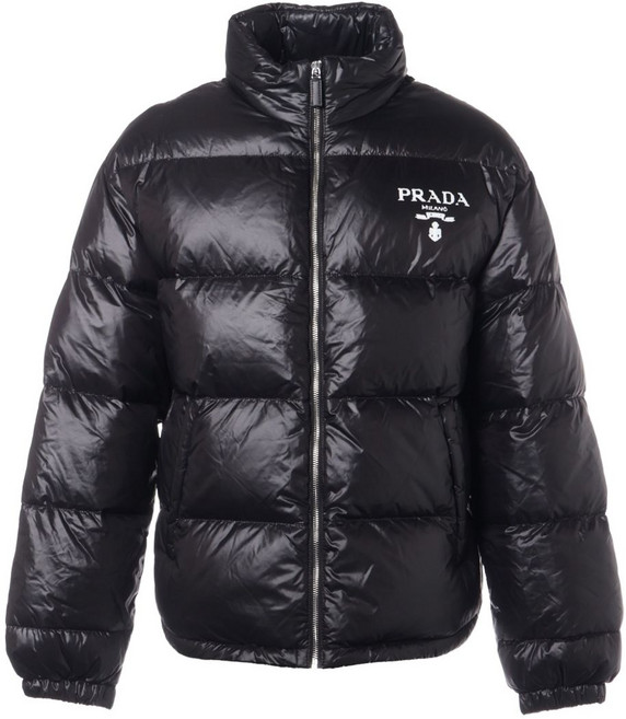 프라다 중고 2022 로고 디테일 다운 재킷