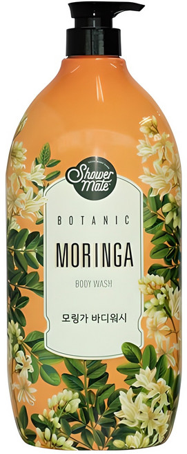Shower mate 辣木沐浴露, 1.2kg, 1瓶