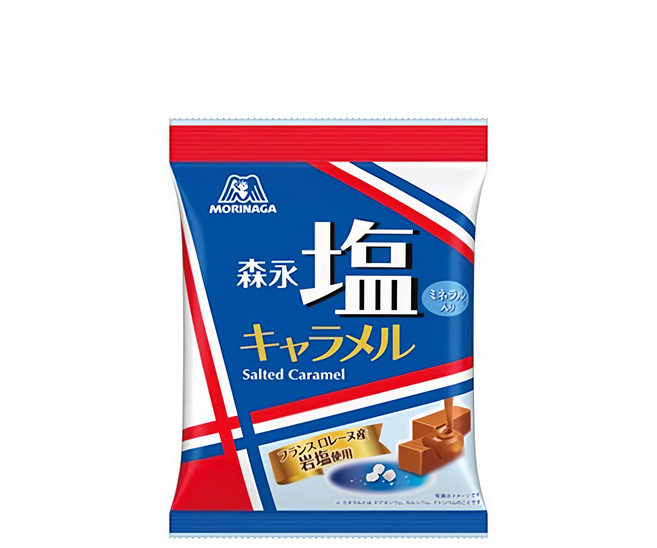 MORINAGA 森永 牛奶糖 鹽焦糖, 82.8g, 1袋