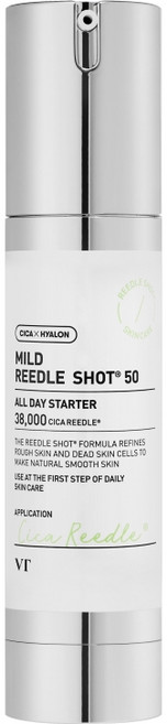 VT REEDLE SHOT 微晶精華系列 50ml - A醇 PDRN 黑松露 積雪草 維他命C 膠原蛋白 水活保濕 緊緻彈潤, 1件, 老虎微晶精華 50 50ml