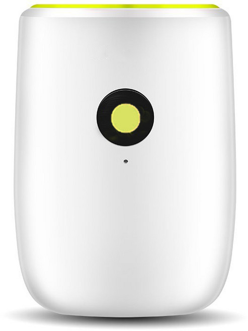 除濕機家用臥室抽濕器小型空氣乾燥除潮吸濕地下室防潮神器, 白綠色:韓規