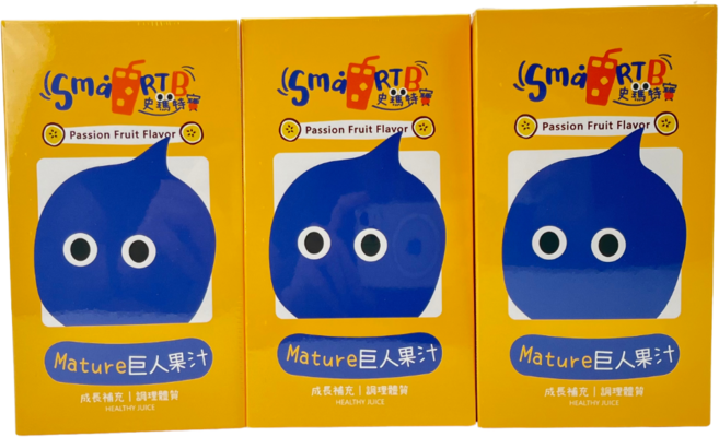 史瑪特寶 Mature 巨人果汁 百香果口味 成長期兒童健康飲品, 3個裝, 28ml