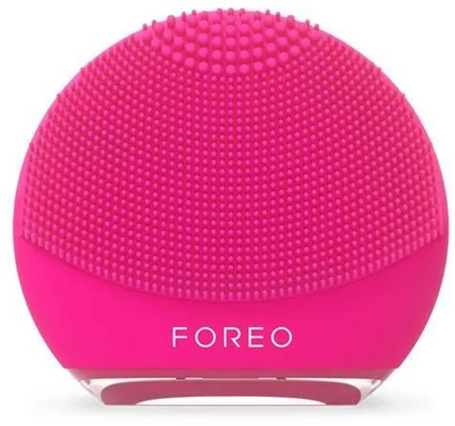 【FOREO】LUNA 4 play 智能淨透潔面儀智能淨透緊緻潔面儀 (贈洗面乳), 1個, 櫻桃紅