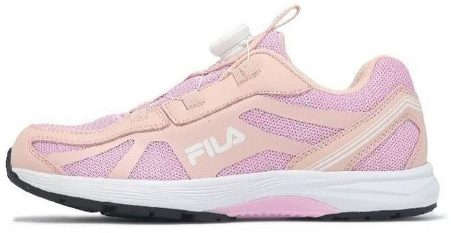 FILA 大童免綁鞋帶足弓支撐旋鈕運動鞋