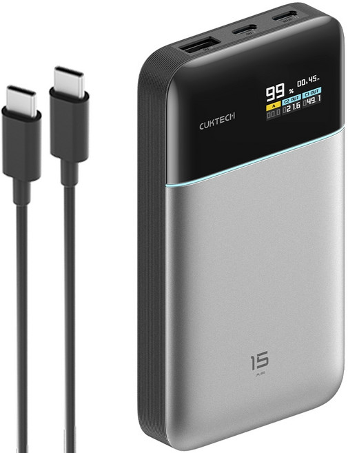 酷態科 PB150S 15號 AIR 行動電源 100W, 鈦灰,保固7天