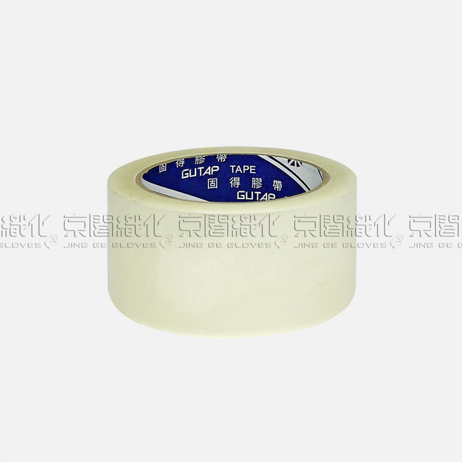 GUTAP 固得 透明膠帶 寬48mm 長82m 低氣味 黏性強, 1個, 固得藍