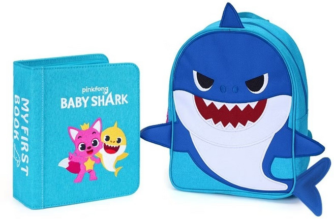 My First Book 蒙特梭利布書, 聯名冊 Baby Shark (藍), 1個