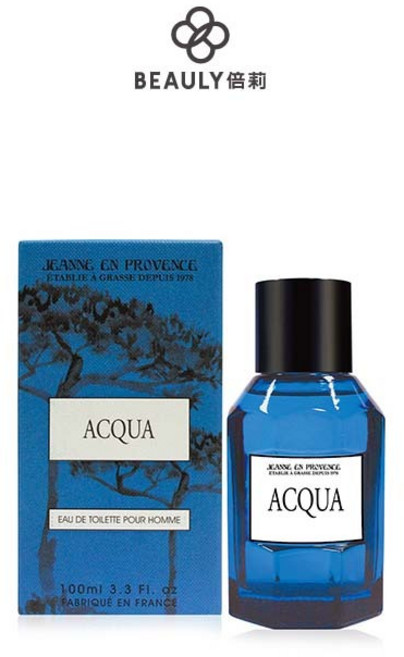 JEANNE EN PROVENCE ACQUA 男性淡香水 100ml, 1個