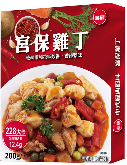聯夏調理包:宮保雞丁 - 即食美味, 1個, 宮保雞丁