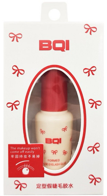 BQI 定型假睫毛膠水 牢固持妝, 1個, BQI定型假睫毛膠水