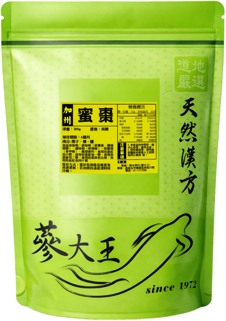 山本草 加州蜜棗, 4個, 300g