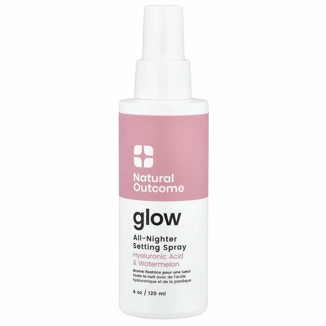 내추럴 아웃컴 Glow 올 나이터 세팅 스프레이 120ml(4oz) NLO-49513