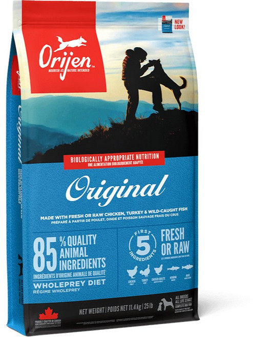 Orijen 歐睿健 六種鮮魚 無穀狗飼料, 1個, 鮮雞成犬