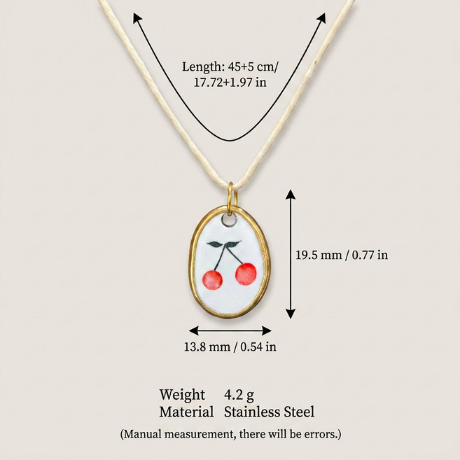 復古風藍色花朵吊墜項鍊 森系文藝飾品