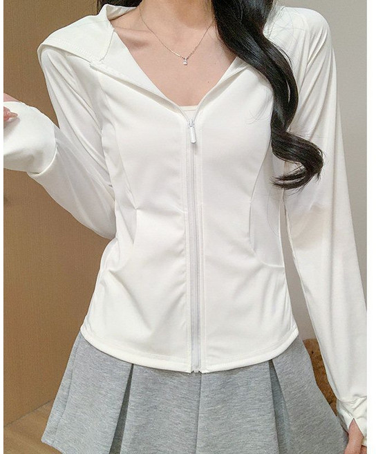 女款夏季冰絲防曬外套