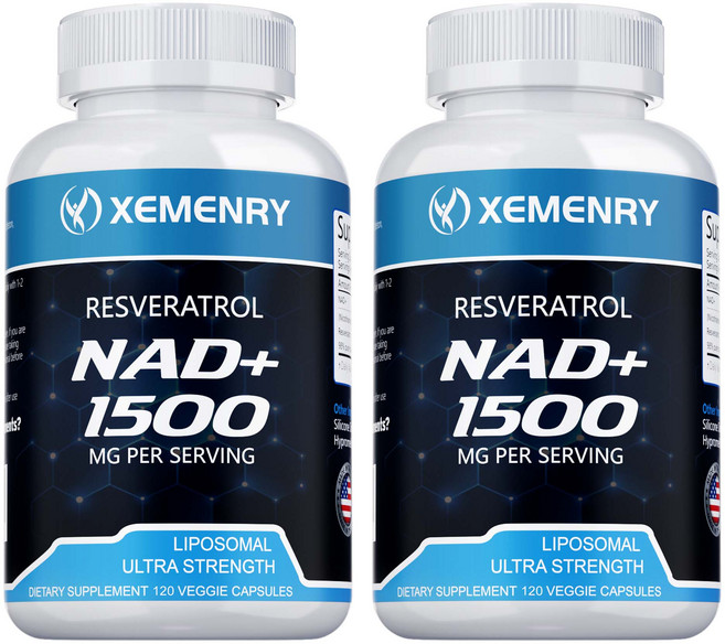 XEMENRY 輔酶NAD+ 1500mg 白藜蘆醇 膠囊, 240組