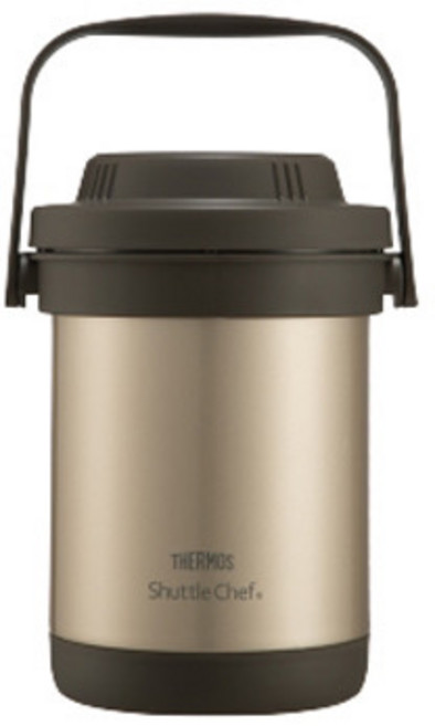 THERMOS 膳魔師 Shuttle Chef 真空保溫燜燒提鍋 1.8L, 金色, 1入
