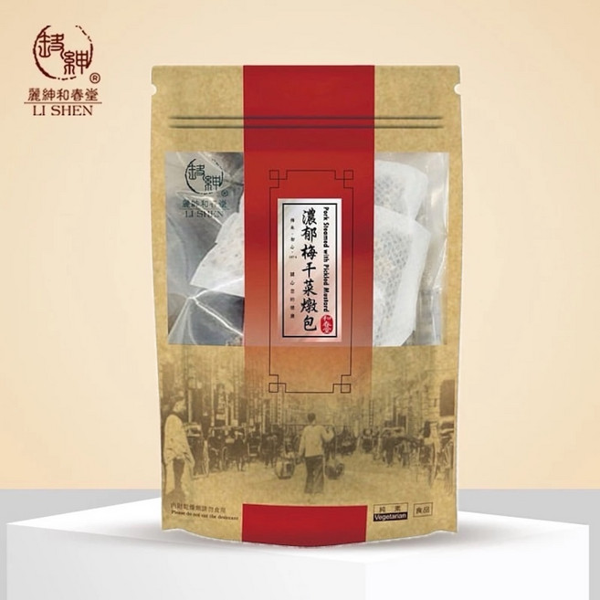 和春堂 濃郁梅干菜燉包 (梅干菜 萬用滷包) 客家料理 梅干扣肉配料包, 1個, 【濃郁梅干菜燉包】102g/包
