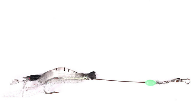 夜光軟蝦路亞餌 8CM 5.3G 釣魚誘餌 軟蟲 假餌 路亞配件, SO040-3,8cm/5.3g, 1個