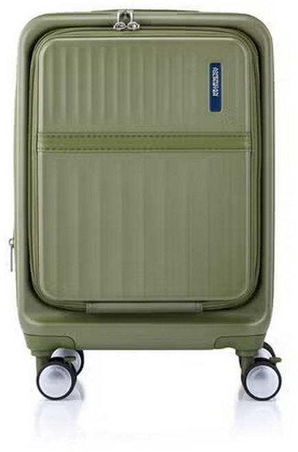 AMERICAN TOURISTER美國旅行者 19吋 TRANTO 前開式 PC可擴充 避震煞車輪 登機箱/行李箱-多色 UQ8