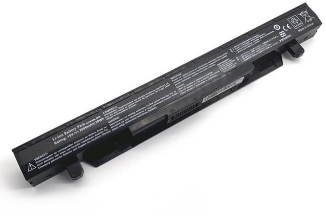 華碩 A41N1424 4芯 電池 ZX50JX FX-PLUS4200 FX-PLUS4720, 1個, 變壓器65W-2555 含電源線