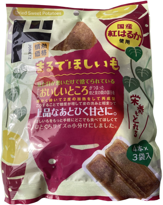 JONETZ 情熱價格 宛如現烤地瓜乾 12入, 1個, 115g