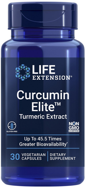 LIFE EXTENSION 薑黃素素食膠囊, 30顆, 1罐