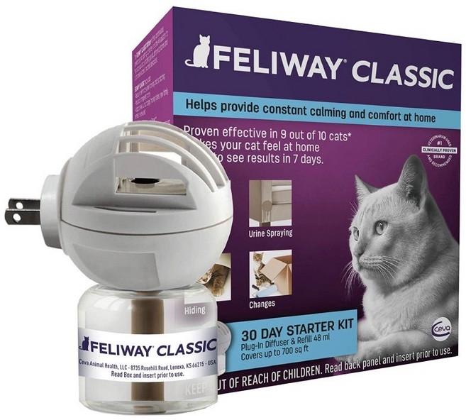 FELIWAY 費利威 貓咪費洛蒙 插電組, 1個, 插電組(一般款), 48ml, 緩解壓力/穩定性/注意力管理