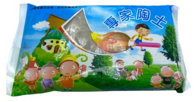 星星文具 三井專家 窯燒用 手拉胚, 1個, 陶土480g