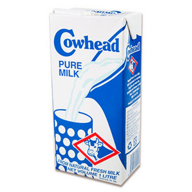 Cowhead 田園全脂保久乳 1000ml 無添加UHT 澳洲原裝進口, 1L, 1個裝